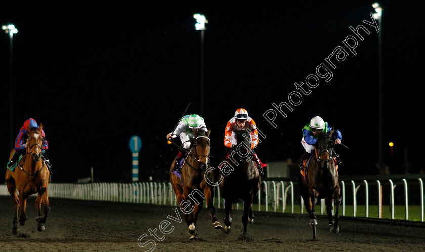 Beauty-Stone-0002 
 BEAUTY STONE (right, Hollie Doyle) beats RUBY RED EMPRESS (centre) and TORBELLINO (2nd right) in The Unibet Extra Place Offers Every Day Fillies Handicap
Kempton 3 Feb 2021 - Pic Steven Cargill / Racingfotos.com