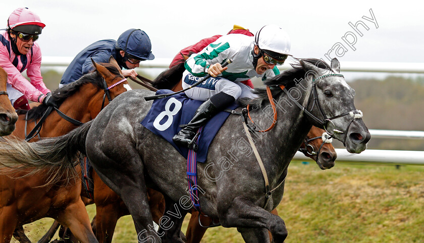 Sherbet-Lemon-0006 
 SHERBET LEMON (Paul Mulrennan) wins The Novibet Oaks Trial Fillies Stakes
Lingfield 8 May 2021 - Pic Steven Cargill / Racingfotos.com