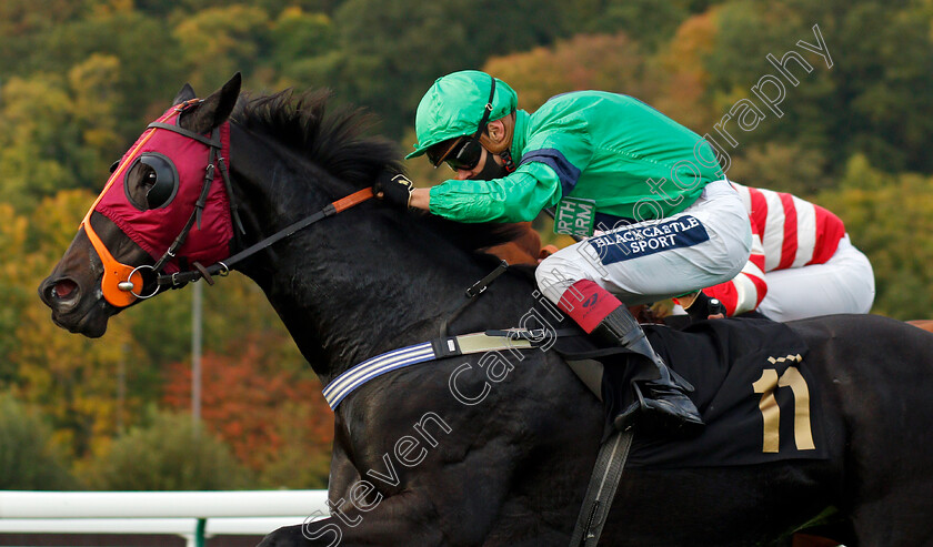 Tilsworth-Rose-0004 
 TILSWORTH ROSE (Thore Hammer Hansen) wins The Download The Mansionbet App Handicap Div1
Nottingham 14 Oct 2020 - Pic Steven Cargill / Racingfotos.com