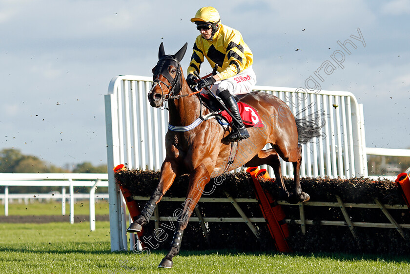 Saxo-Jack-0002 
 SAXO JACK (Paddy Brennan) Kempton 22 Oct 2017 - Pic Steven Cargill / Racingfotos.com