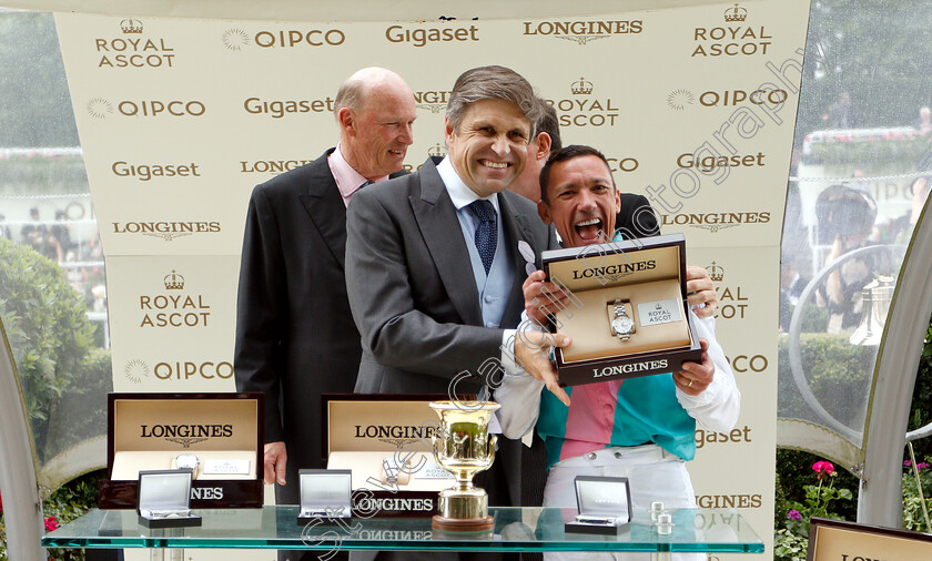 Calyx-0013 
 Presentation to Frankie Dettori for The Coventry Stakes won by CALYX
Royal Ascot 19 Jun 2018 - Pic Steven Cargill / Racingfotos.com