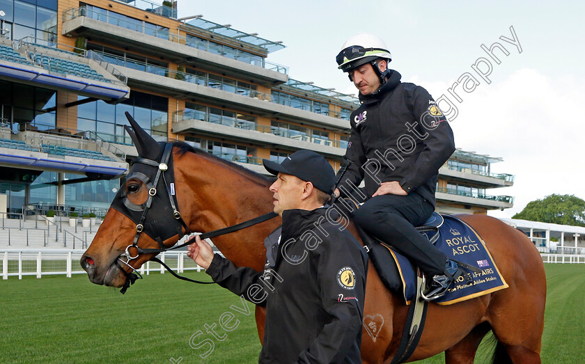 Home-Affairs-0018 
 HOME AFFAIRS - Australia to Ascot, preparing for the Royal Meeting, with Chris Waller
Ascot 10 Jun 2022 - Pic Steven Cargill / Racingfotos.com