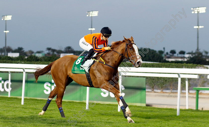 Starcat-0001 
 STARCAT (Yuga Kawada) wins The International Jockeys Challenge R4 
King Abdulaziz Racecourse, Kingdom of Saudi Arabia, 24 Feb 2023 - Pic Steven Cargill / Racingfotos.com