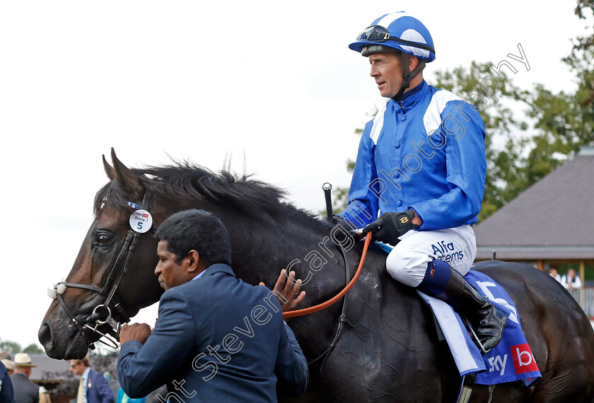 Alflaila-0008 
 ALFLAILA (Jim Crowley) winner of The Sky Bet & Symphony Group Strensall Stakes
York 20 Aug 2022 - Pic Steven Cargill / Racingfotos.com