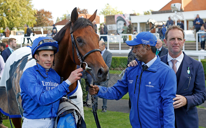 Arabian-Crown-0009 
 ARABIAN CROWN (William Buick) winner of The Zetland Stakes
Newmarket 14 Oct 2023 - Pic Steven Cargill / Racingfotos.com