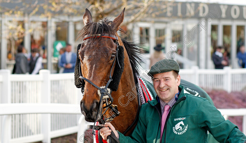 Noble-Yeats-0005 
 NOBLE YEATS after winning The Randox Grand National
Aintree 9 Apr 2022 - Pic Steven Cargill / Racingfotos.com