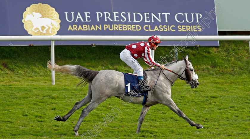 Abbes-0004 
 ABBES (Olivier Peslier) wins The UAE President Cup (G1 for Purebred Arabians)
Doncaster 11 Sep 2021 - Pic Steven Cargill / Racingfotos.com