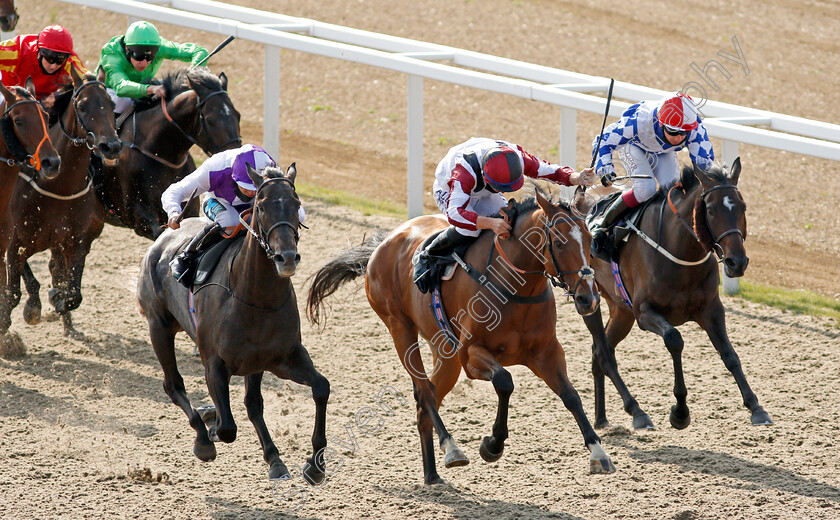 Indigo-Times-0002 
 INDIGO TIMES (left, Stevie Donohoe) beats COMPETITION (centre) and SULOCHANA (right) in The Chelmsford City Handicap
Chelmsford 20 Sep 2020 - Pic Steven Cargill / Racingfotos.com