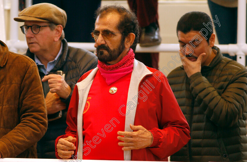 Sheikh-Mohammed-0001 
 SHEIKH MOHAMMED at Tattersalls Sales
Newmarket 10 Oct 2019 - Pic Steven Cargill / Racingfotos.com