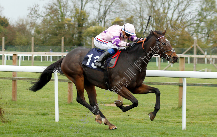 Divin-Bere-0003 
 DIVIN BERE (Megan Nicholls) wins The Octagon Consultancy Handicap
Bath 17 Oct 2018 - Pic Steven Cargill / Racingfotos.com