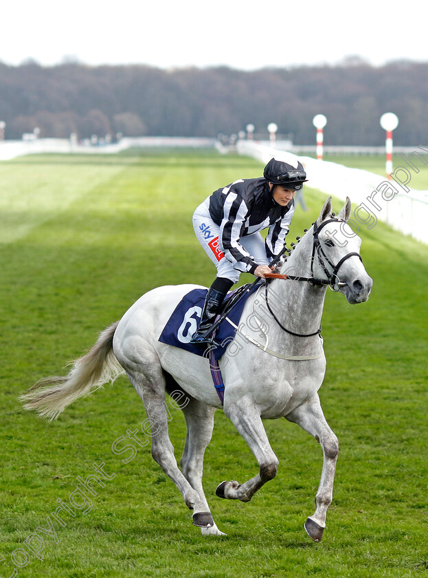 Demilion-0002 
 DEMILION (Joanna Mason)
Doncaster 2 Apr 2023 - Pic Steven Cargill / Racingfotos.com