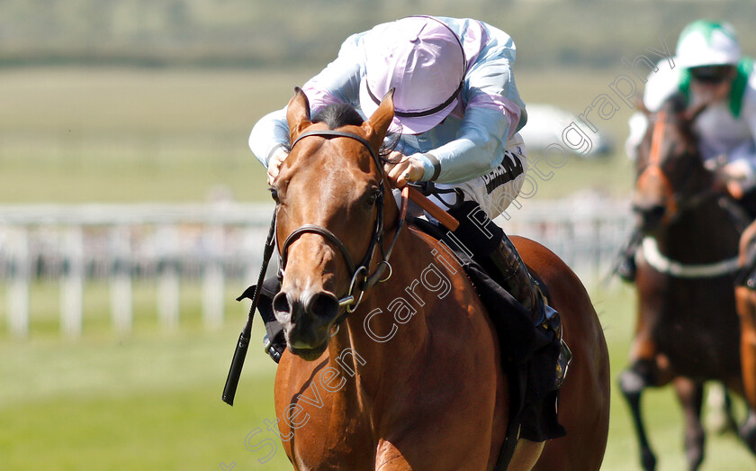 Tomfre-0005 
 TOMFRE (Harry Bentley) wins The Black Type Accountancy Novice Auction Stakes
Newmarket 27 Jun 2019 - Pic Steven Cargill / Racingfotos.com