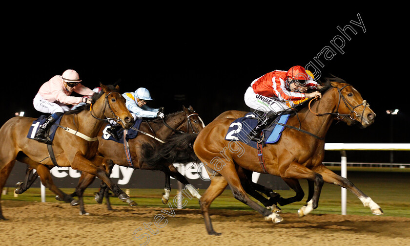 Toro-Dorado-0001 
 TORO DORADO (Luke Morris) wins The Betway Heed Your Hunch Handicap
Wolverhampton 20 Jan 2020 - Pic Steven Cargill / Racingfotos.com