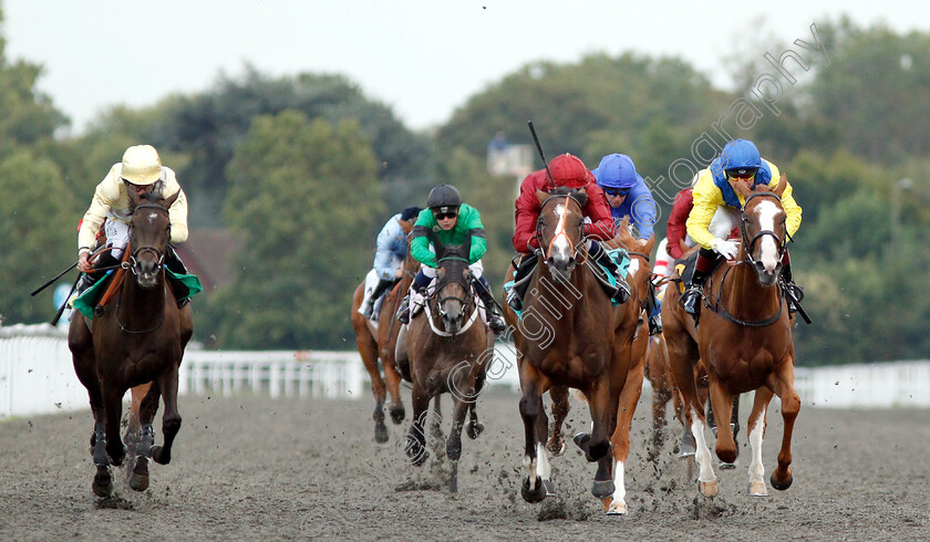 Sweet-Pearl-0003 
 SWEET PEARL (2nd right, Oisin Murphy) beats GUROOR (right) and GOLD AT MIDNIGHT (left) in The British Stallion Studs EBF Fillies Novice Stakes
Kempton 29 Aug 2018 - Pic Steven Cargill / Racingfotos.com