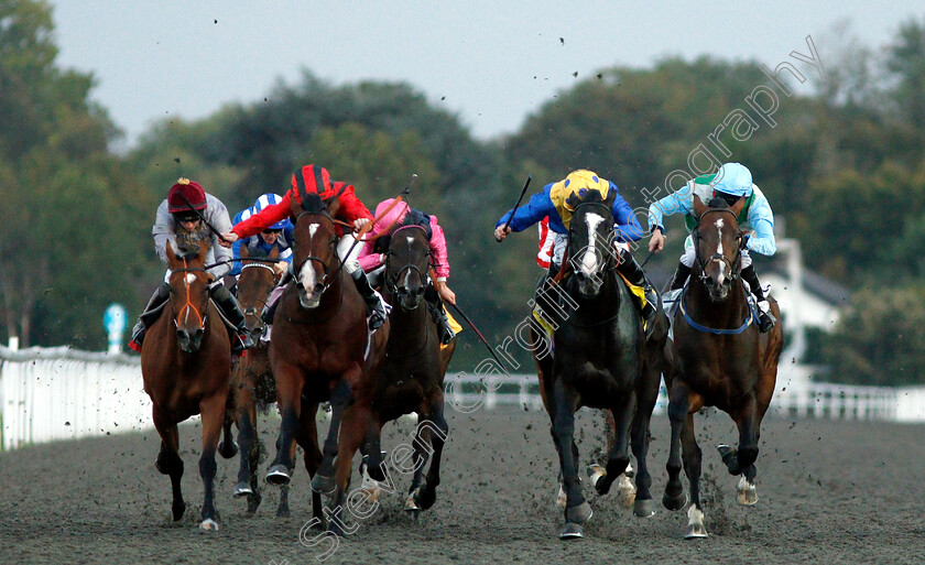 Ledham-0001 
 LEDHAM (2nd right, Ryan Moore) beats HOMBRE CASADO (2nd left) and SIR HAMILTON (right) in The 32Red Handicap
Kempton 18 Sep 2018 - Pic Steven Cargill / Racingfotos.com