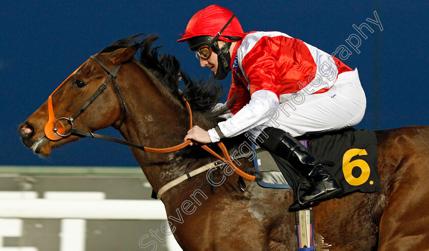 Vina-Bay-0005 
 VINA BAY (Liam Keniry) wins The Unibet 3 Uniboosts A Day Handicap
Kempton 24 Feb 2021 - Pic Steven Cargill / Racingfotos.com