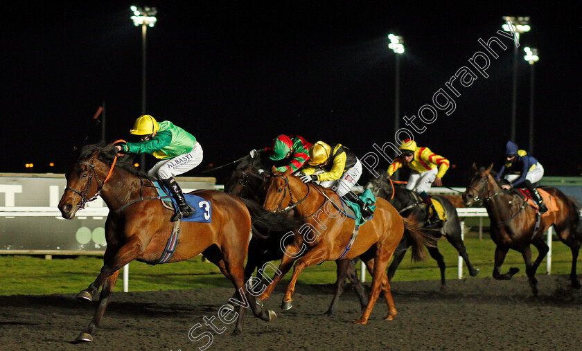 Uzincso-0002 
 UZINCSO (Luke Morris) wins The Unibet New Instant Roulette Handicap
Kempton 24 Feb 2021 - Pic Steven Cargill / Racingfotos.com