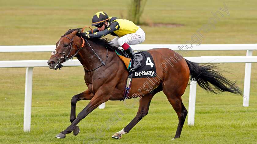 Blue-De-Vega-0008 
 BLUE DE VEGA (Oisin Murphy) wins The Heed Your Hunch At Betway Handicap
Sandown 23 Aug 2020 - Pic Steven Cargill / Racingfotos.com