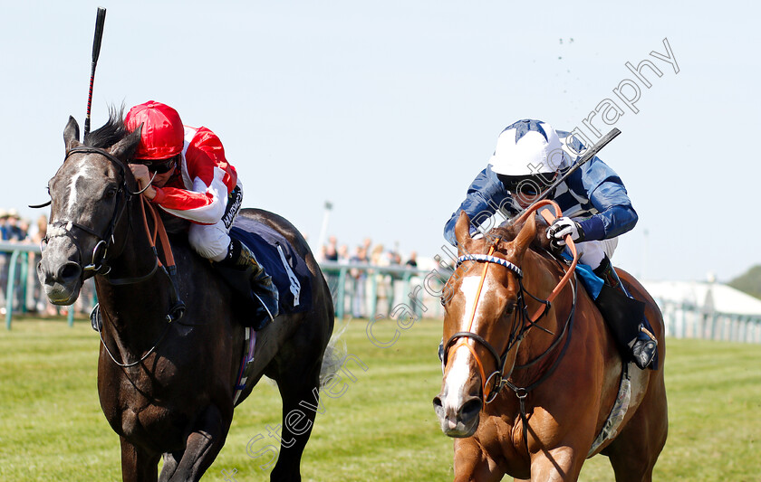 Matchmaking-0004 
 MATCHMAKING (right, Luke Morris) beats BERKSHIRE SPIRIT (left) in The mintbet.com 100% Casino Welcome Bonus Handicap
Brighton 3 Jul 2018 - Pic Steven Cargill / Racingfotos.com