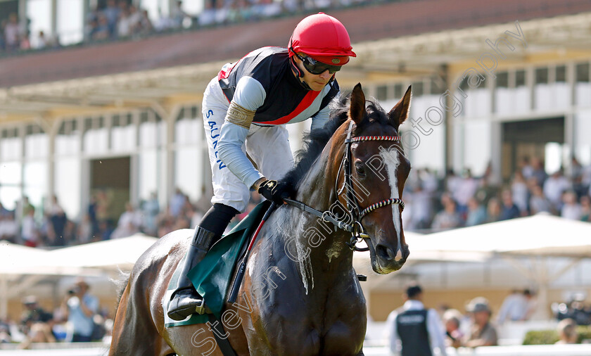 Spanish-Eyes-0001 
 SPANISH EYES (Thore Hammer-Hansen)
Baden Baden 1 Sep 2024 - Pic Steven Cargill / Racingfotos.com