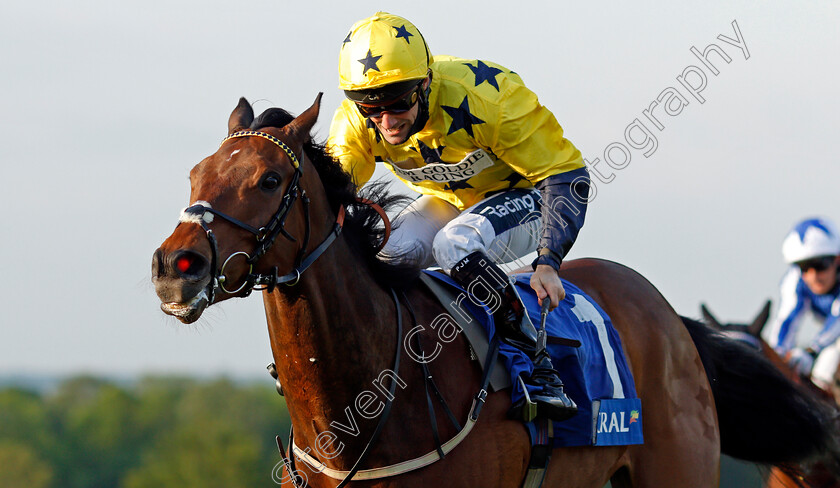 Euchen-Glen-0008 
 EUCHEN GLEN (Paul Mulrennan) wins The Coral Brigadier Gerard Stakes
Sandown 27 May 2021 - Pic Steven Cargill / Racingfotos.com